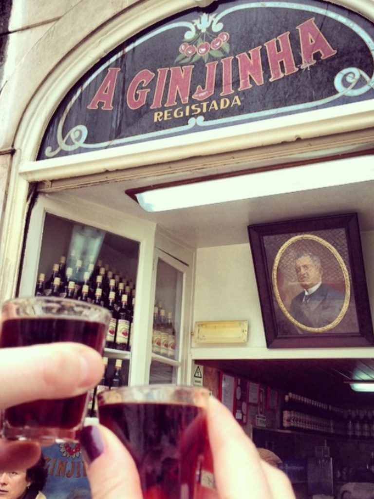 Bar a Ginjinha a Lisbona